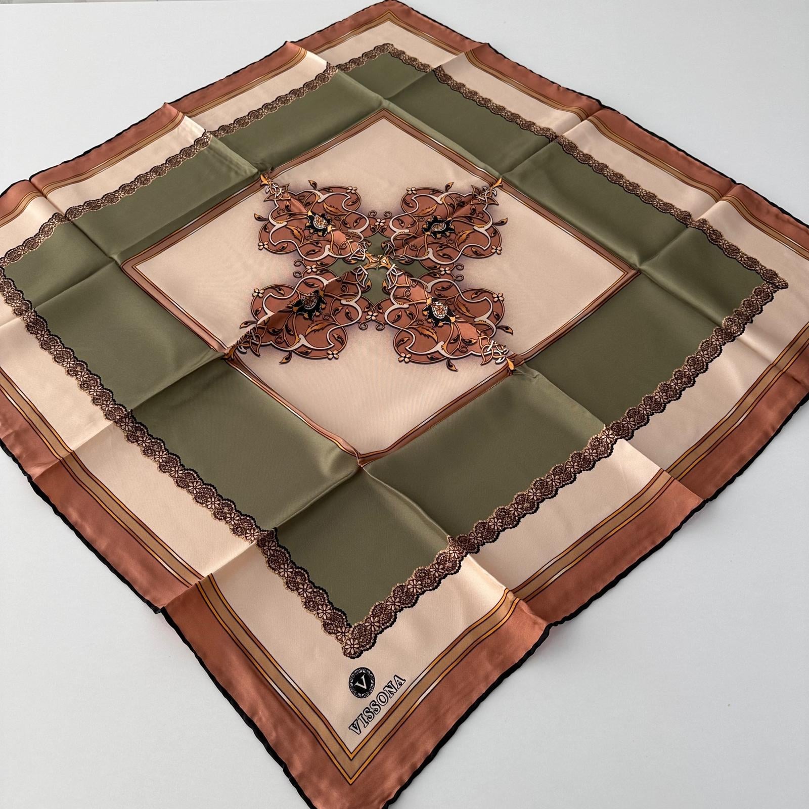 Vissona Twill İpek Eşarp IPK4505