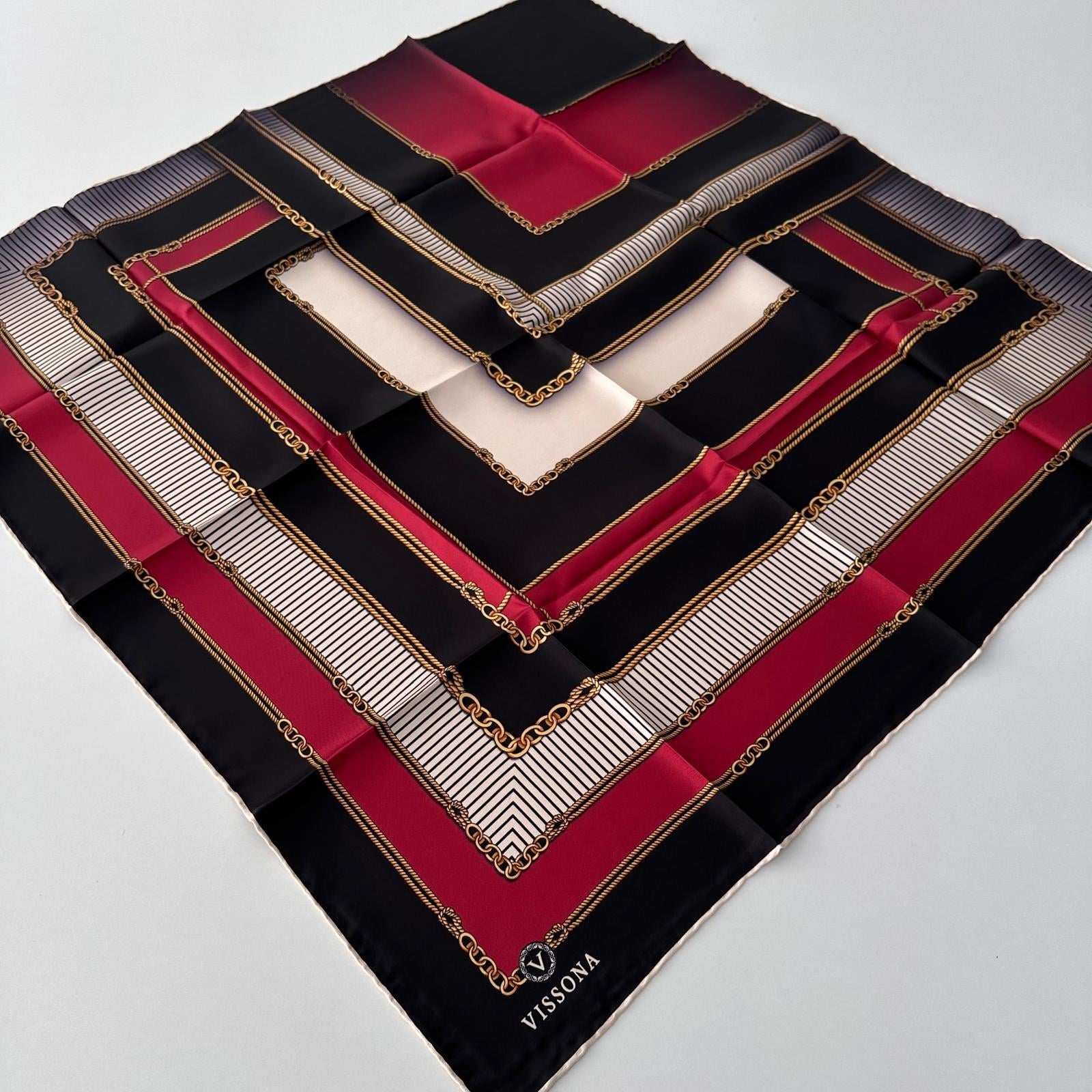 Vissona Twill İpek Eşarp IPK5302