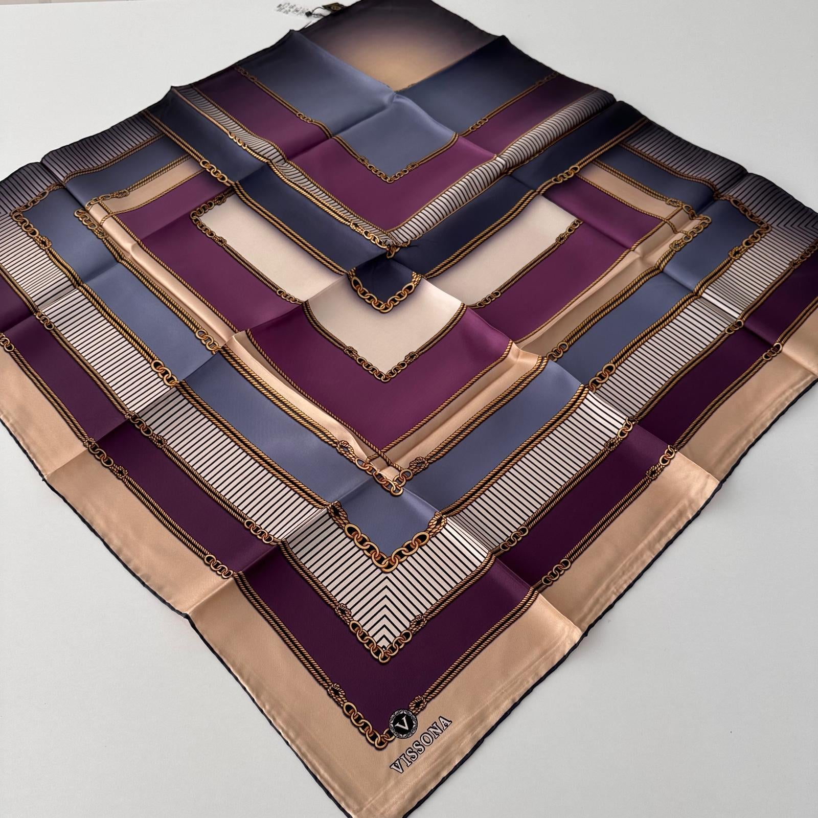 Vissona Twill İpek Eşarp IPK5306