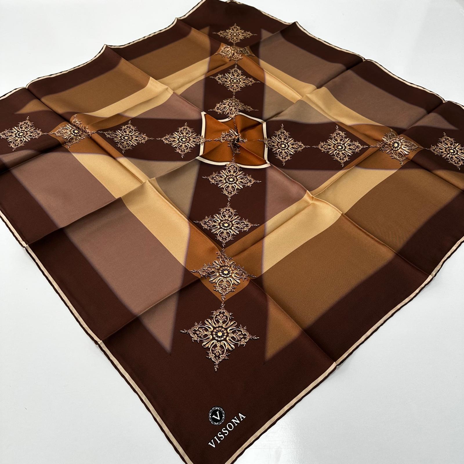 Vissona Twill İpek Eşarp IPK6008