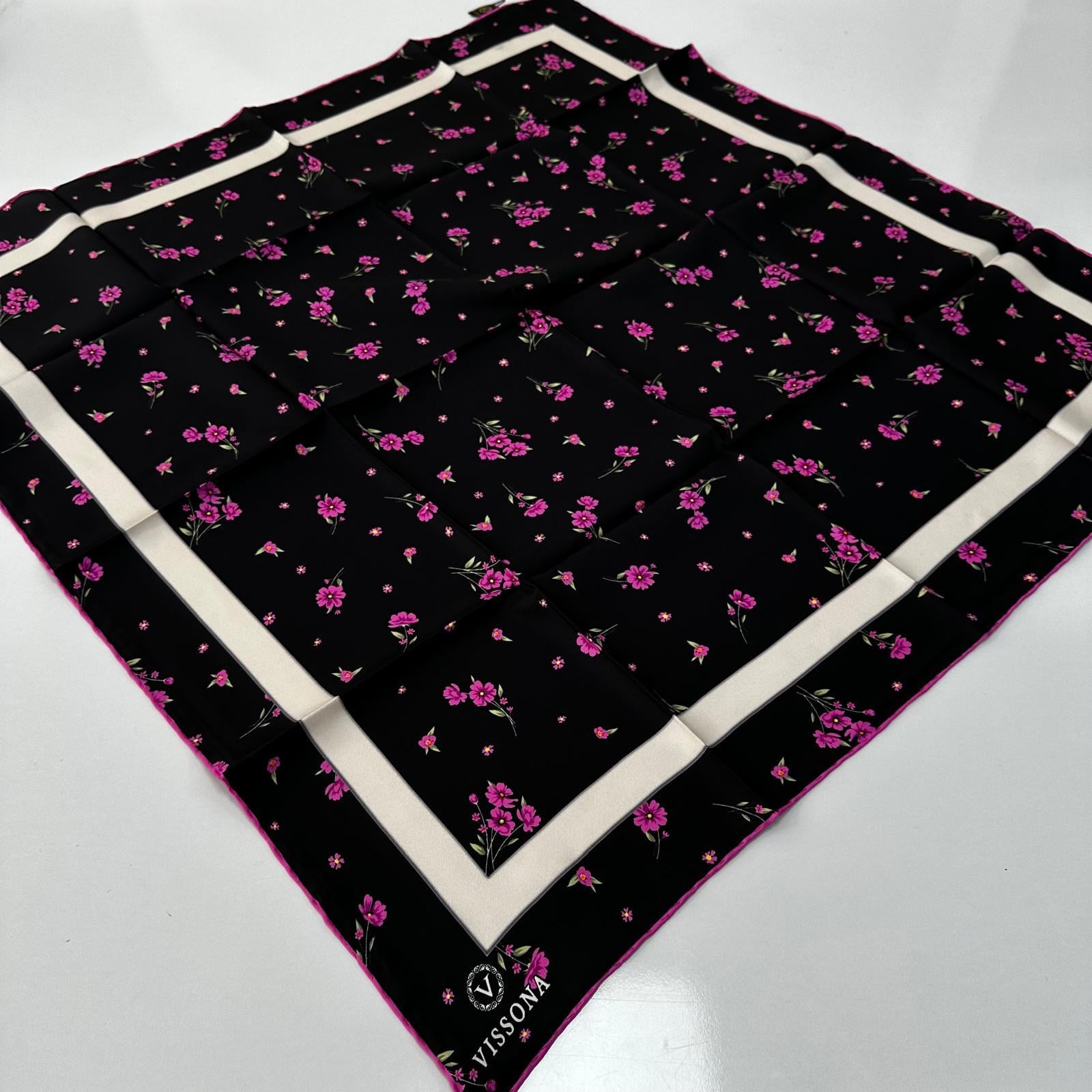 Vissona Twill İpek Eşarp IPK6104