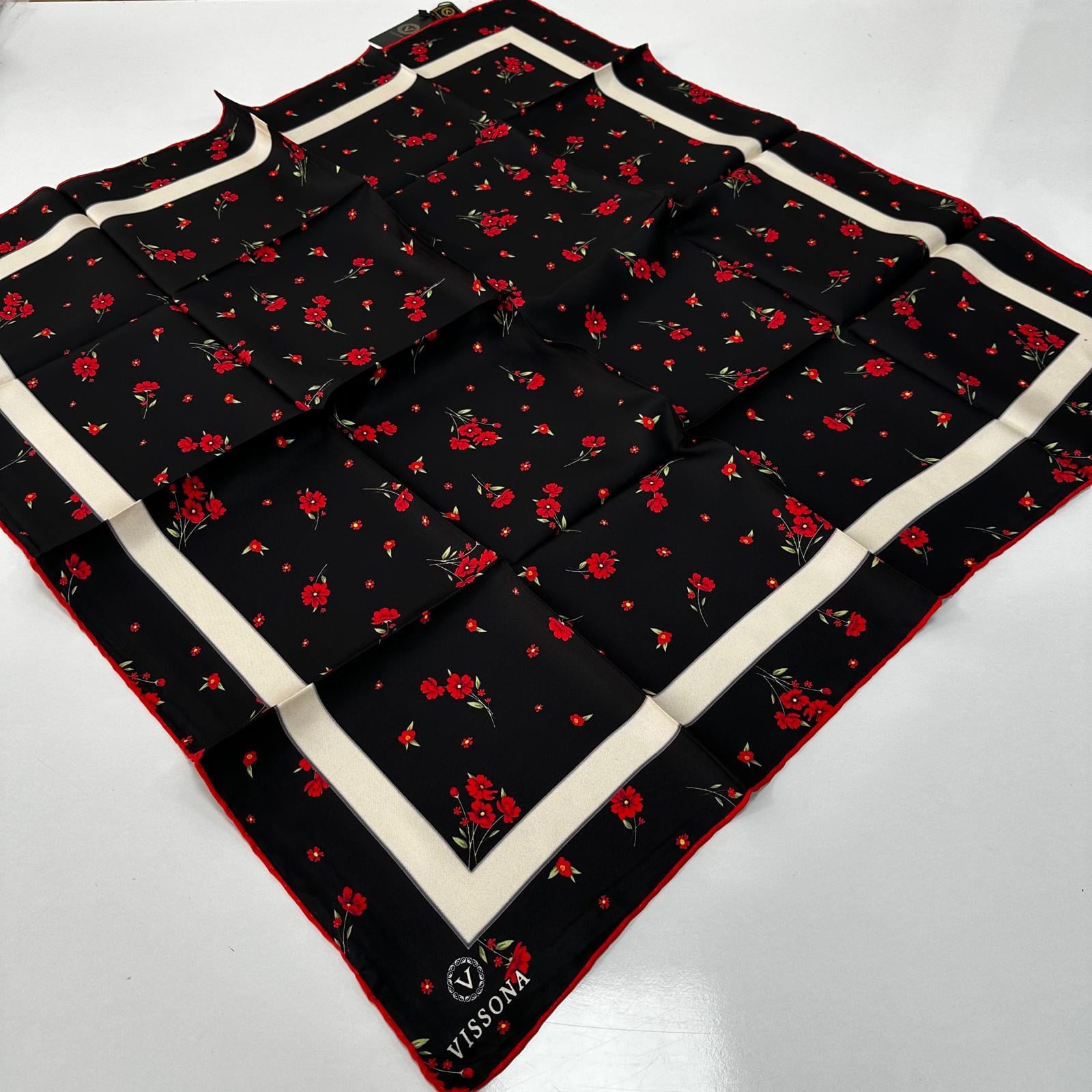 Vissona Twill İpek Eşarp IPK6106