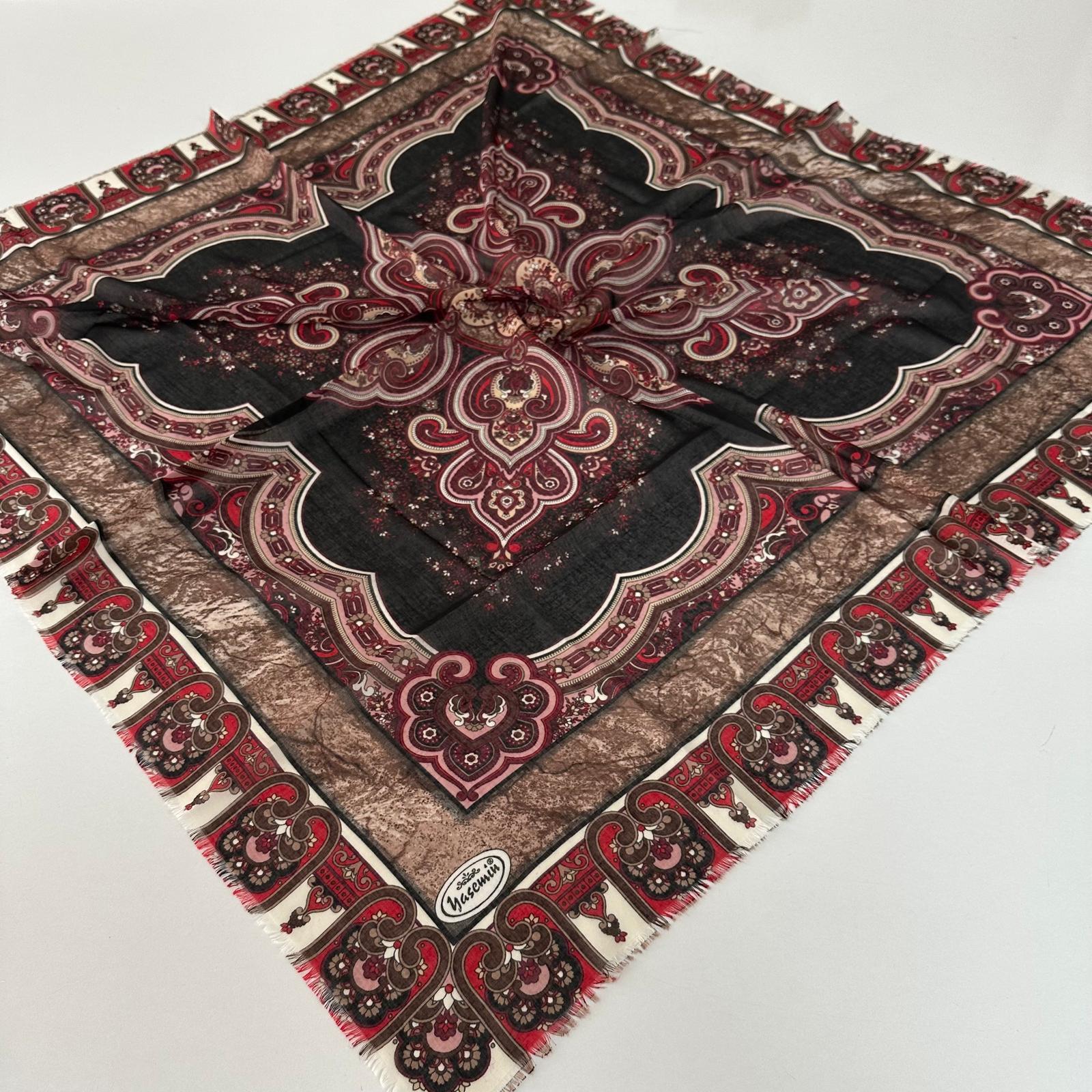 Yasemin İpek Çekme Koton Eşarp PFY0210