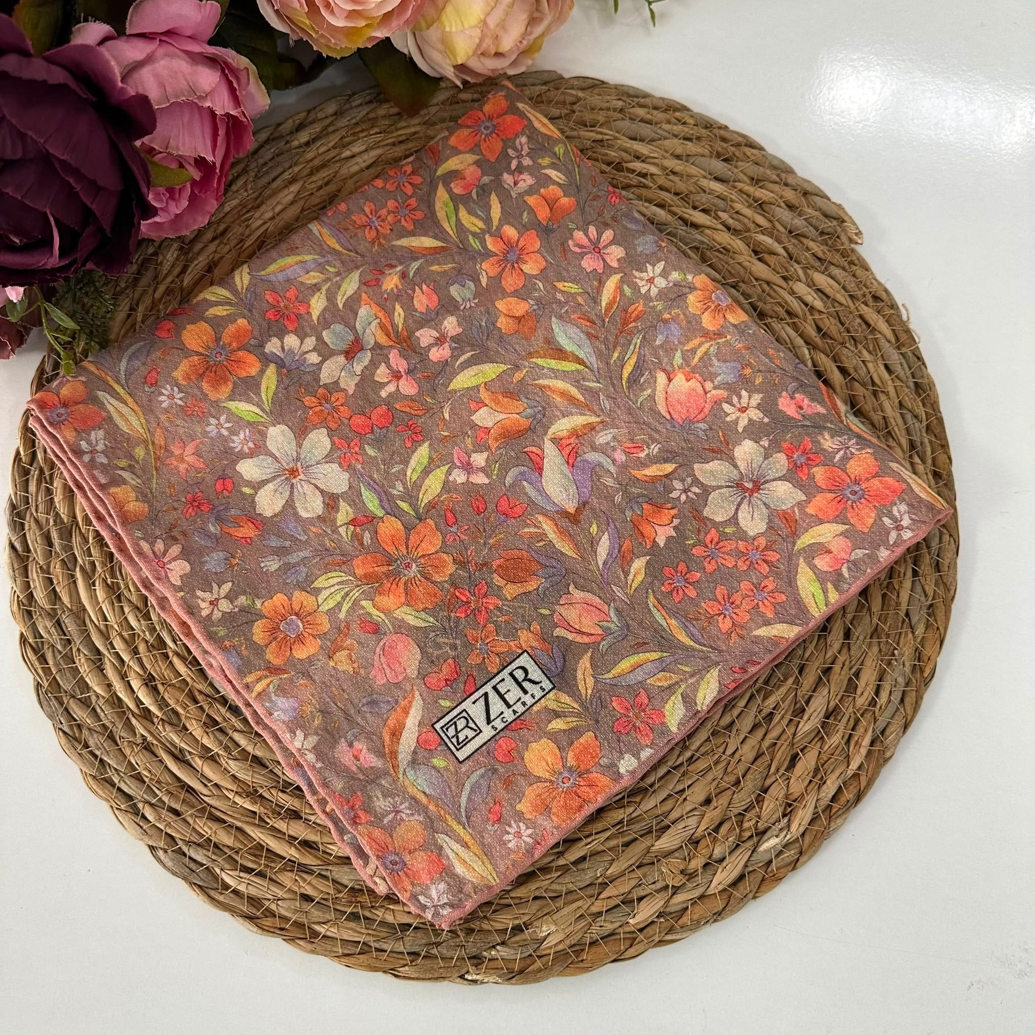 Zer Organik Pamuk Soft Eşarp LDD7101