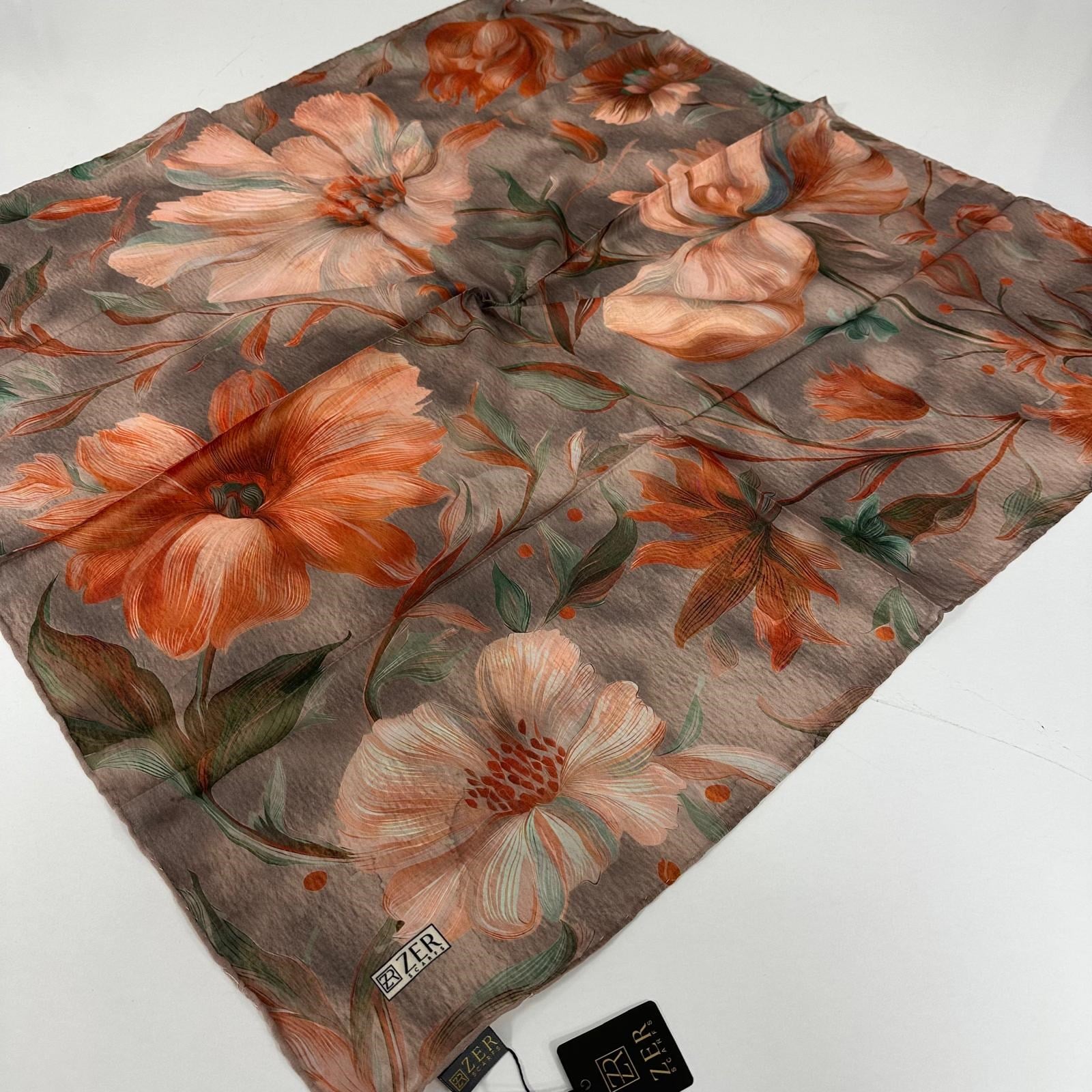 Zer Organik Pamuk Soft Eşarp LDD8304