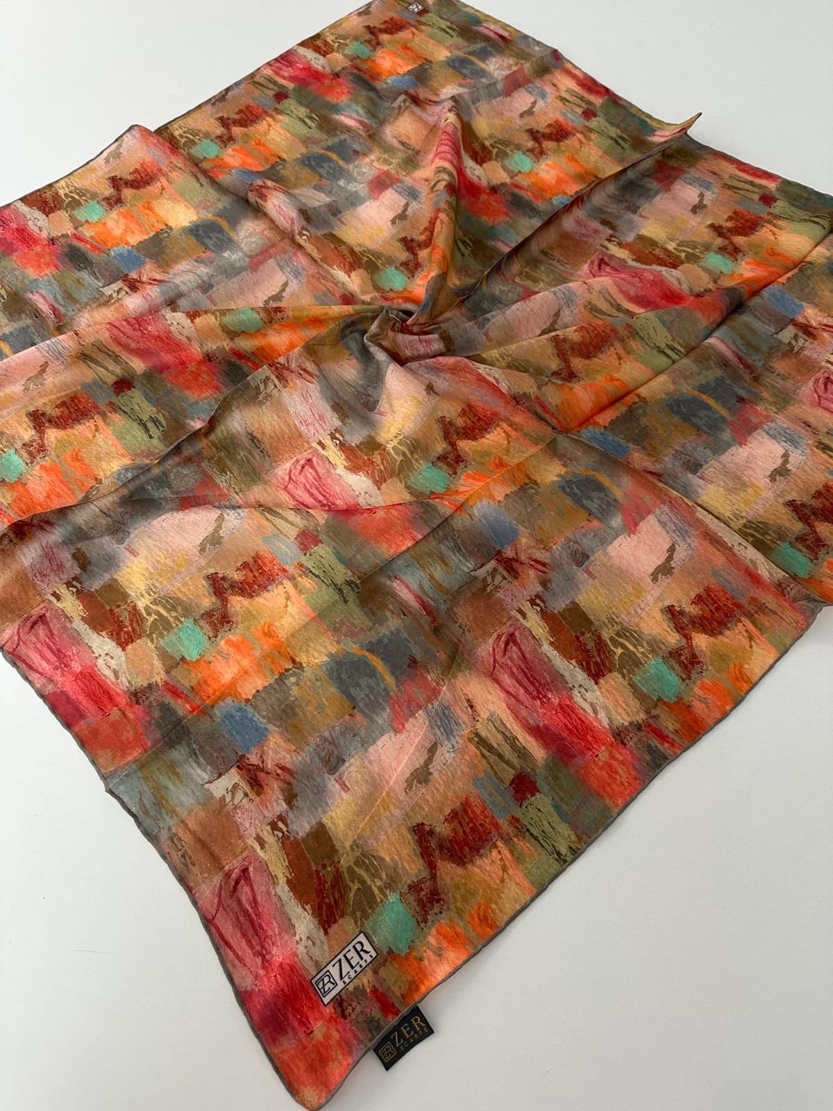 Zer Organik Pamuk Soft Eşarp LDD8705