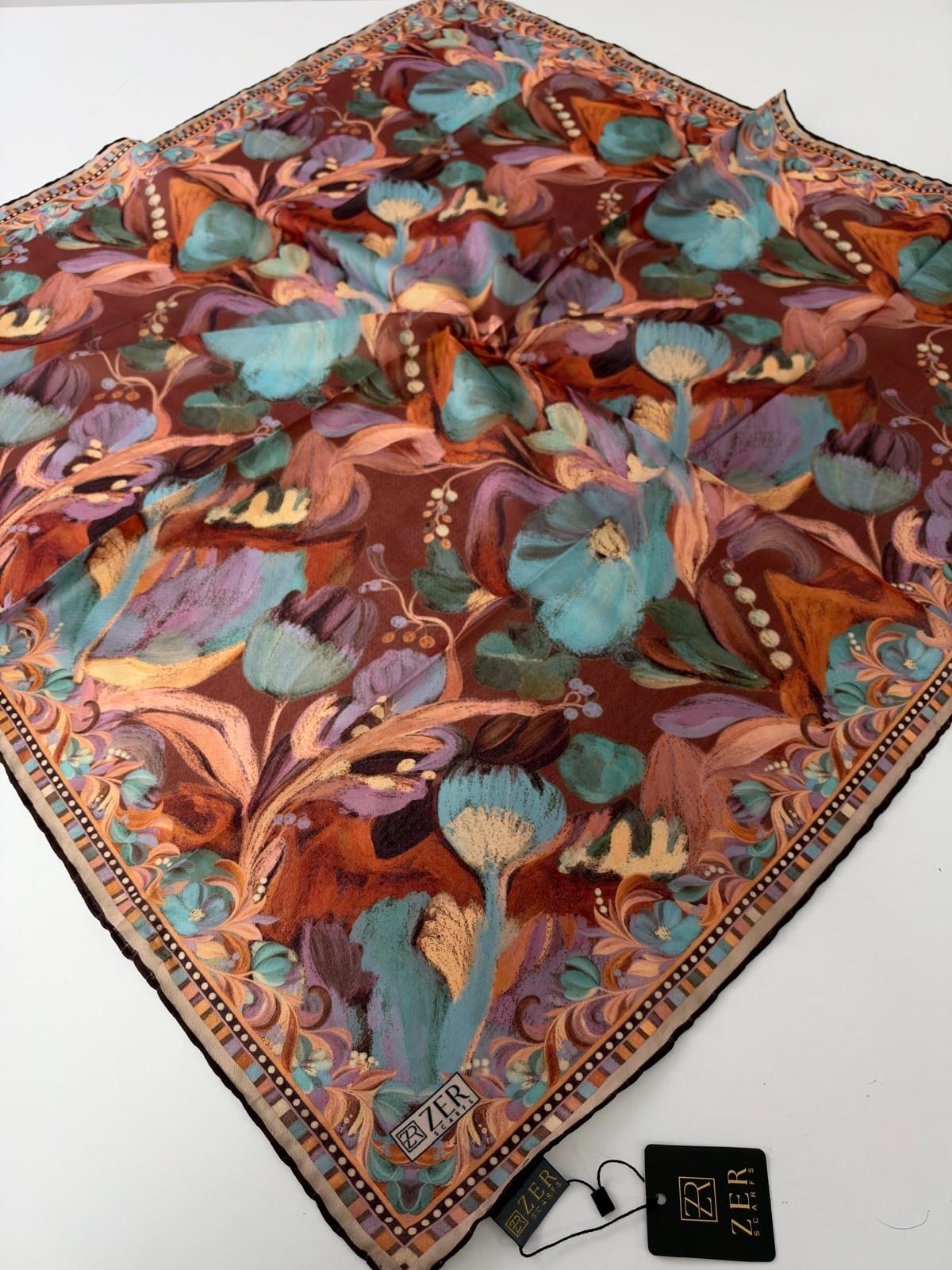 Zer Organik Pamuk Soft Eşarp LDD8906
