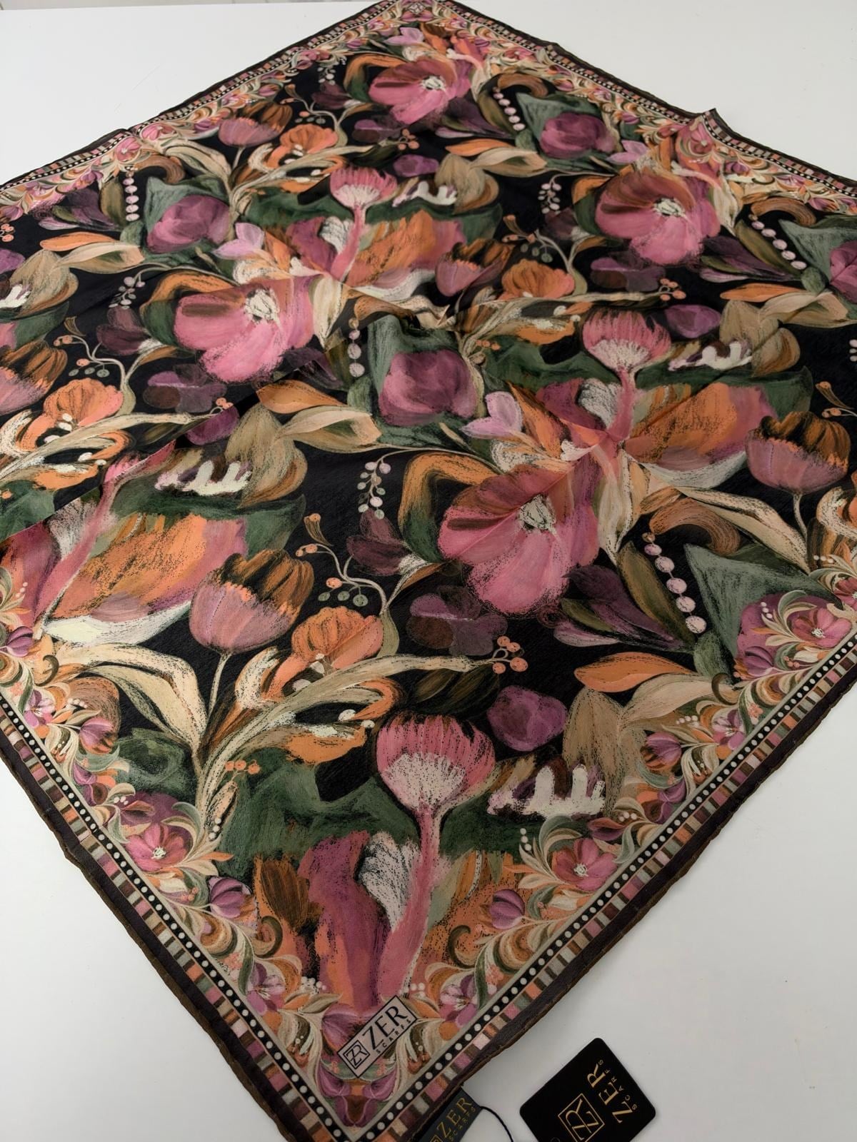 Zer Organik Pamuk Soft Eşarp LDD8907