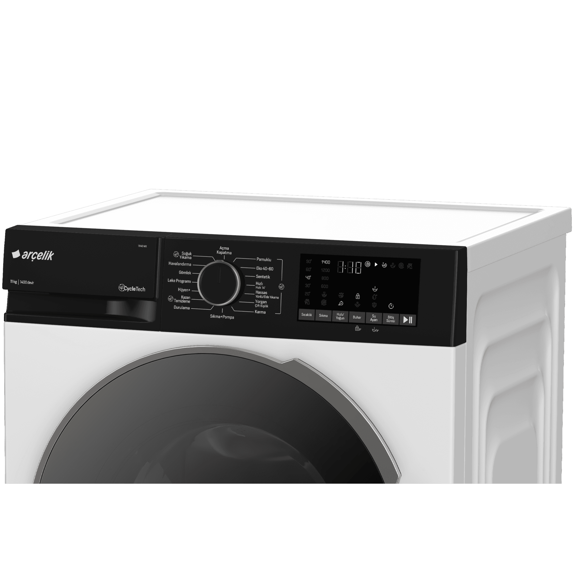 Arçelik 11140 MX 11 Kg Çamaşır Makinesi