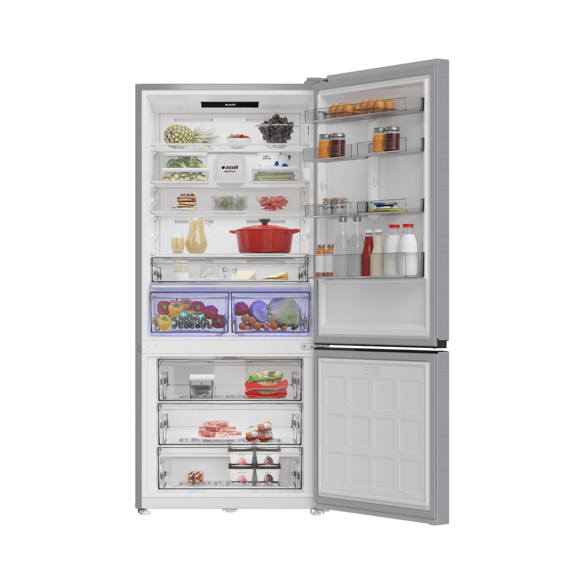 Arçelik 283613 EI Alttan Donduruculu Buzdolabı