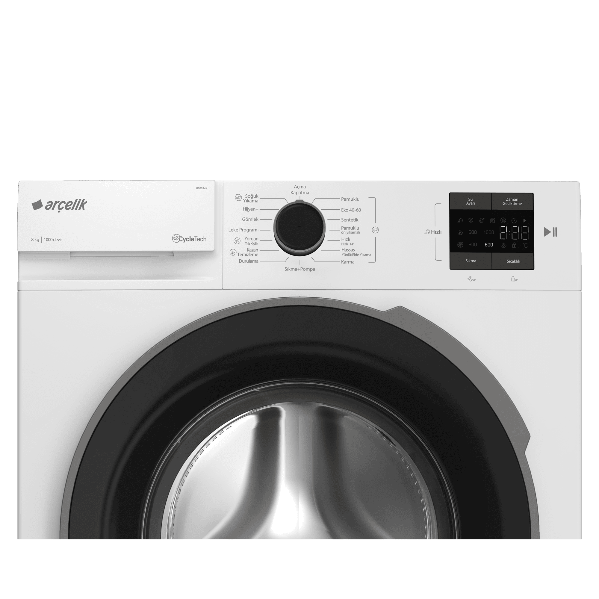 Arçelik 8100 MX Çamaşır Makinesi