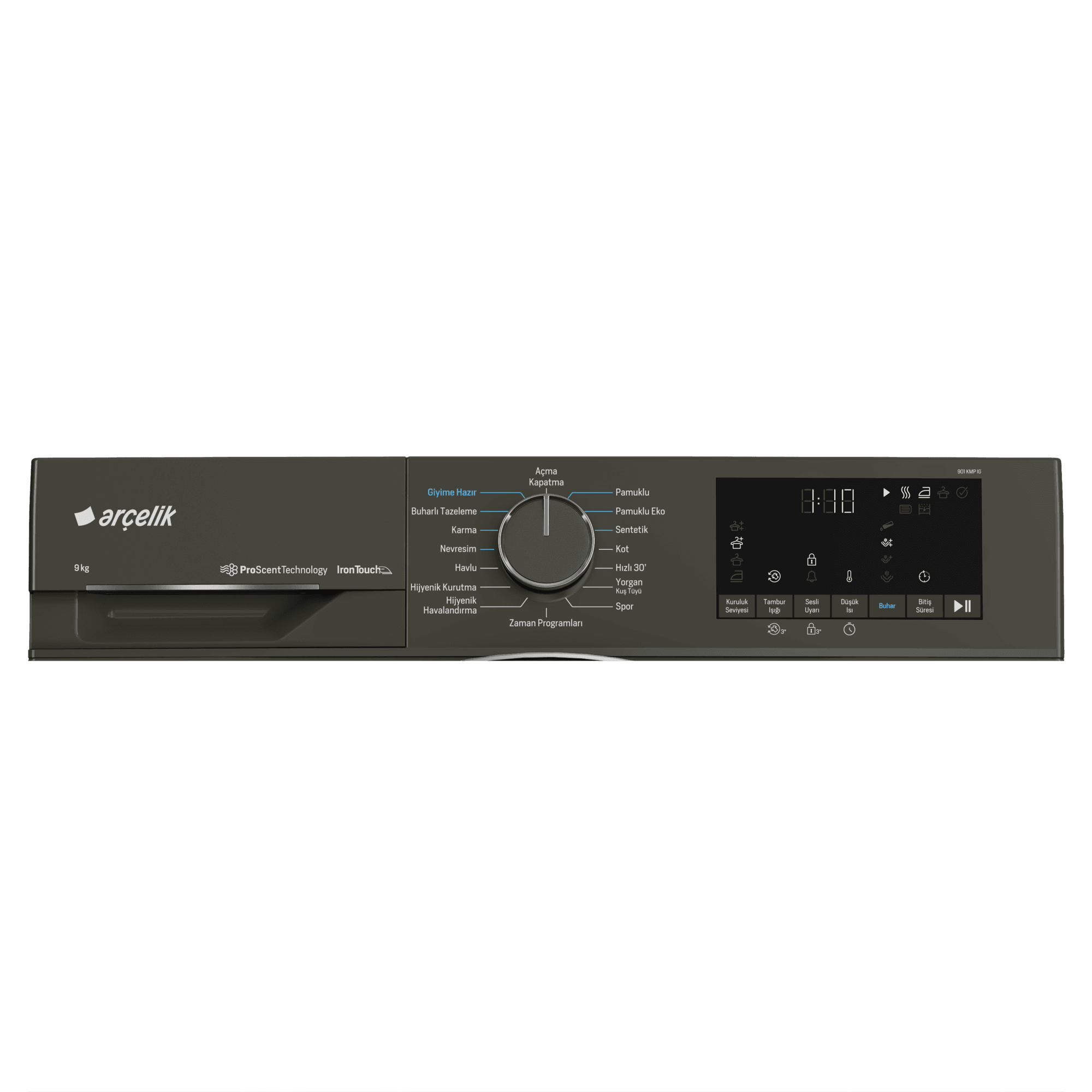Arçelik 901 KMP IG 9 Kg Kurutma Makinesi