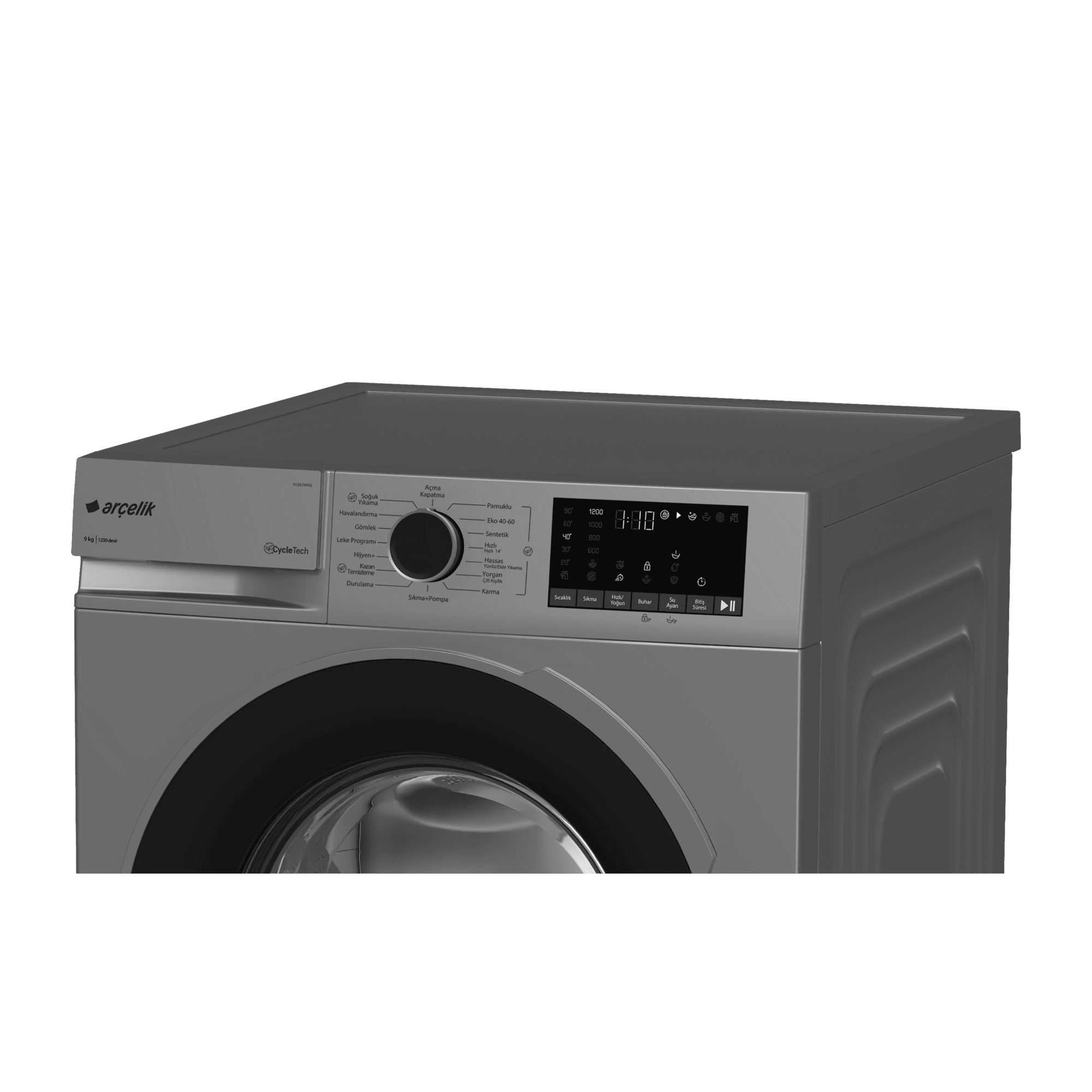 Arçelik 9120 DMXS Çamaşır Makinesi (İstanbul'a Teslim Fiyat)