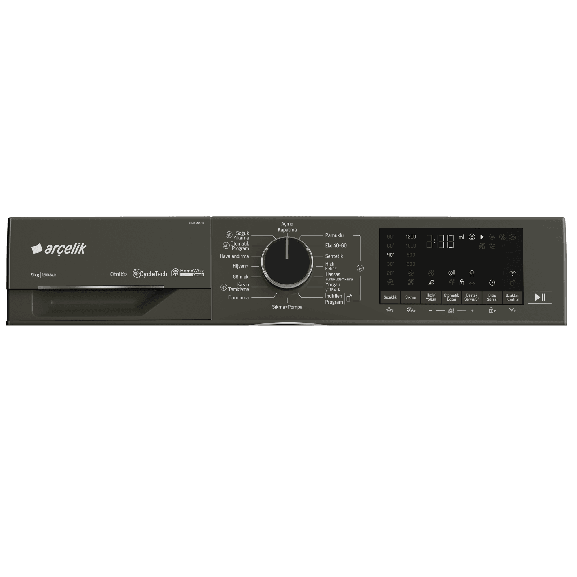 Arçelik 9120 MP OG Çamaşır Makinesi