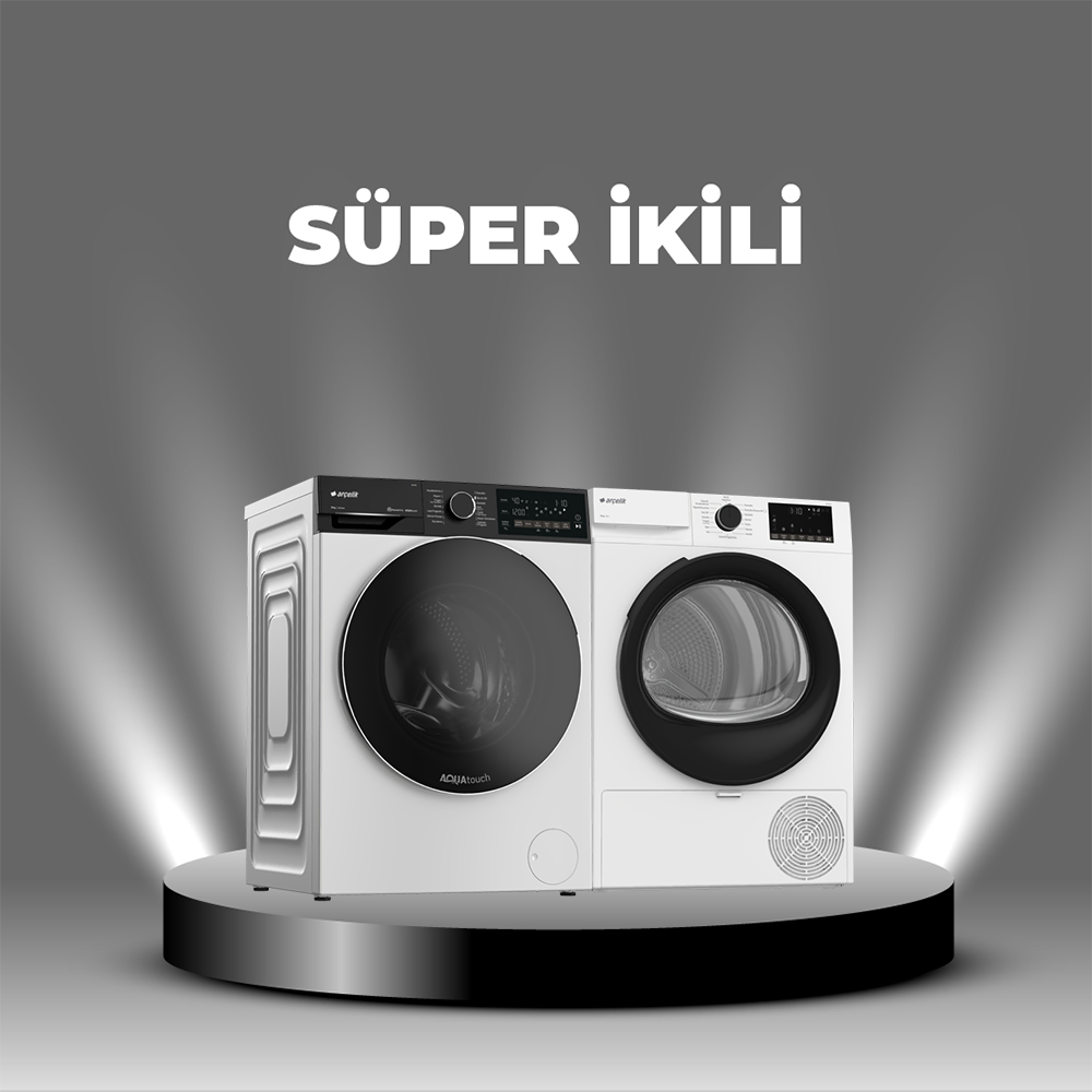 Arçelik Çamaşır & Kurutma Fırsat Set 1 (10140 PM - 900 KMX)