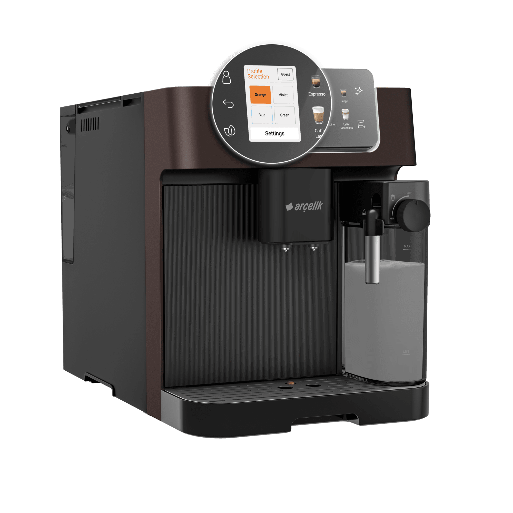 Arçelik EM 9495 Imperium Barista® Tam Otomatik Espresso Makinesi