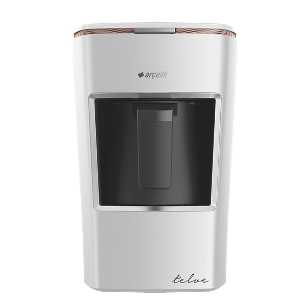 Arçelik K 3300 Beyaz Mini Telve Türk Kahve Makinesi