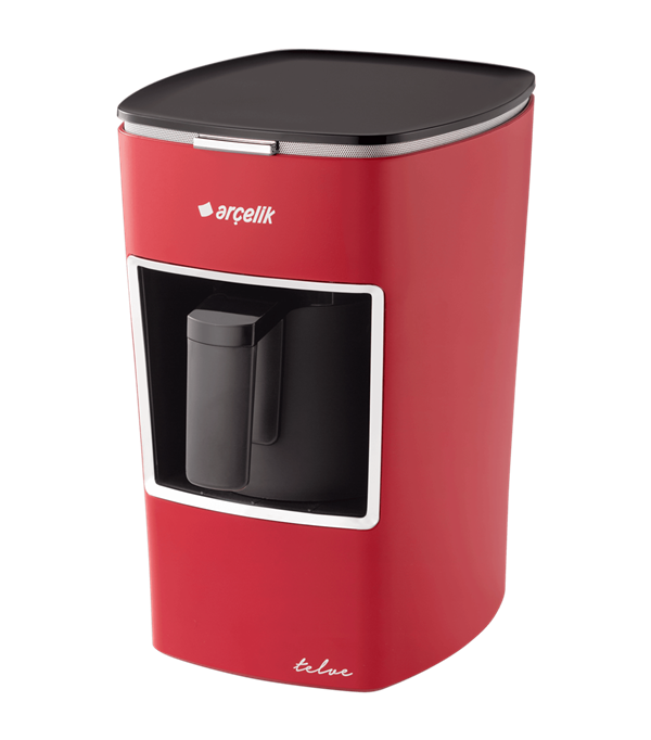 Arçelik K 3300 Kırmızı Mini Telve Türk Kahve Makinesi