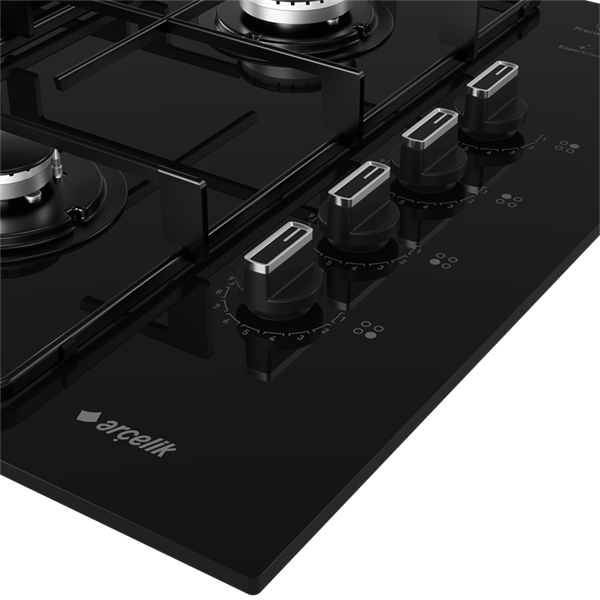 Arçelik OCD D 651-1 EKS Gazlı Cam Tablalı Ocak