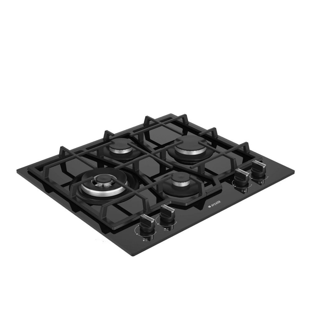 Arçelik OCD DE 602 DWS Gazlı Cam Tablalı Ocak