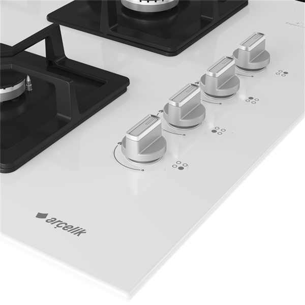 Arçelik OCD K 651 DWYB Gazlı Cam Tablalı Ocak