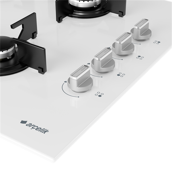 Arçelik OCD T 601-1 EB Gazlı Cam Tablalı Ocak