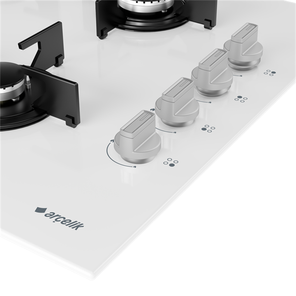 Arçelik OCD T 601-1 EHB Gazlı Cam Tablalı Ocak