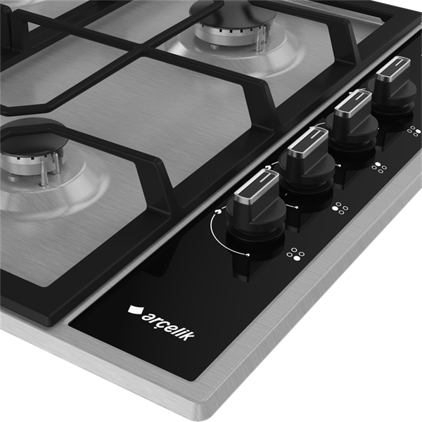 Arçelik OMD D 611 DWI Gazlı Metal Tablalı Ocak