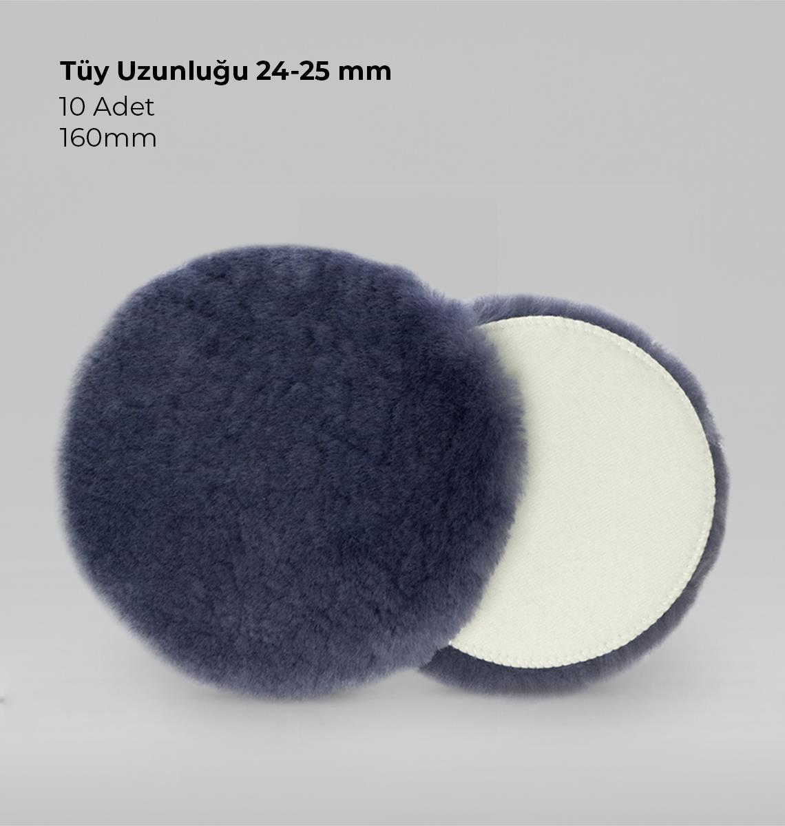 10lu Premium 160mm Rotary Yün Keçe
