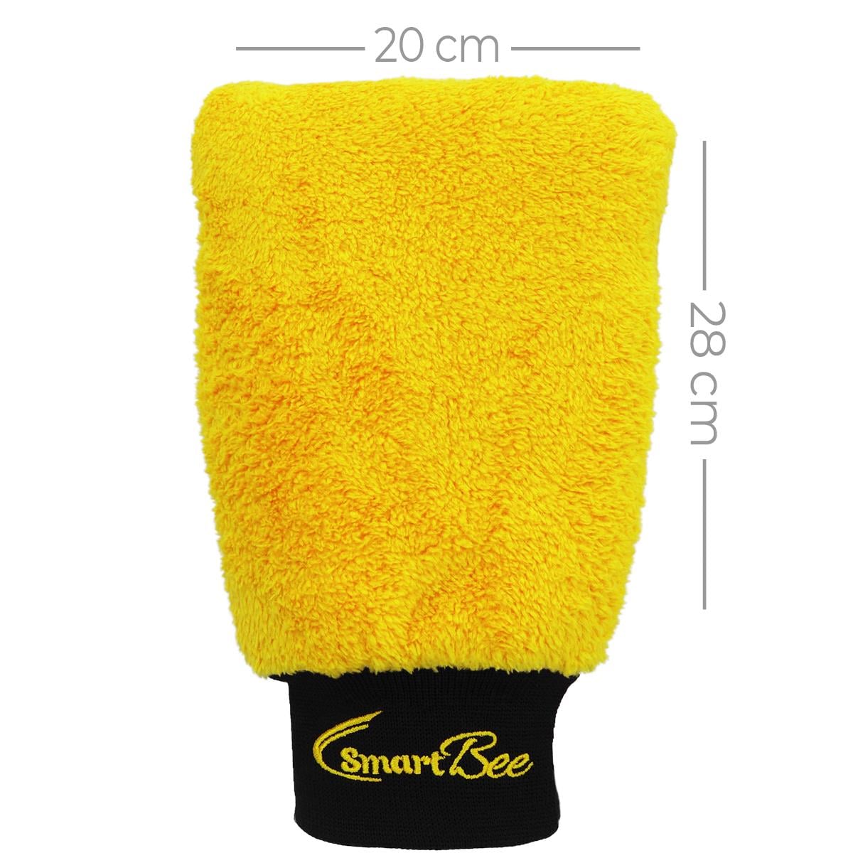 SmartBee  Premium Mikrofiber Araç Yıkama ve Cila Eldiveni