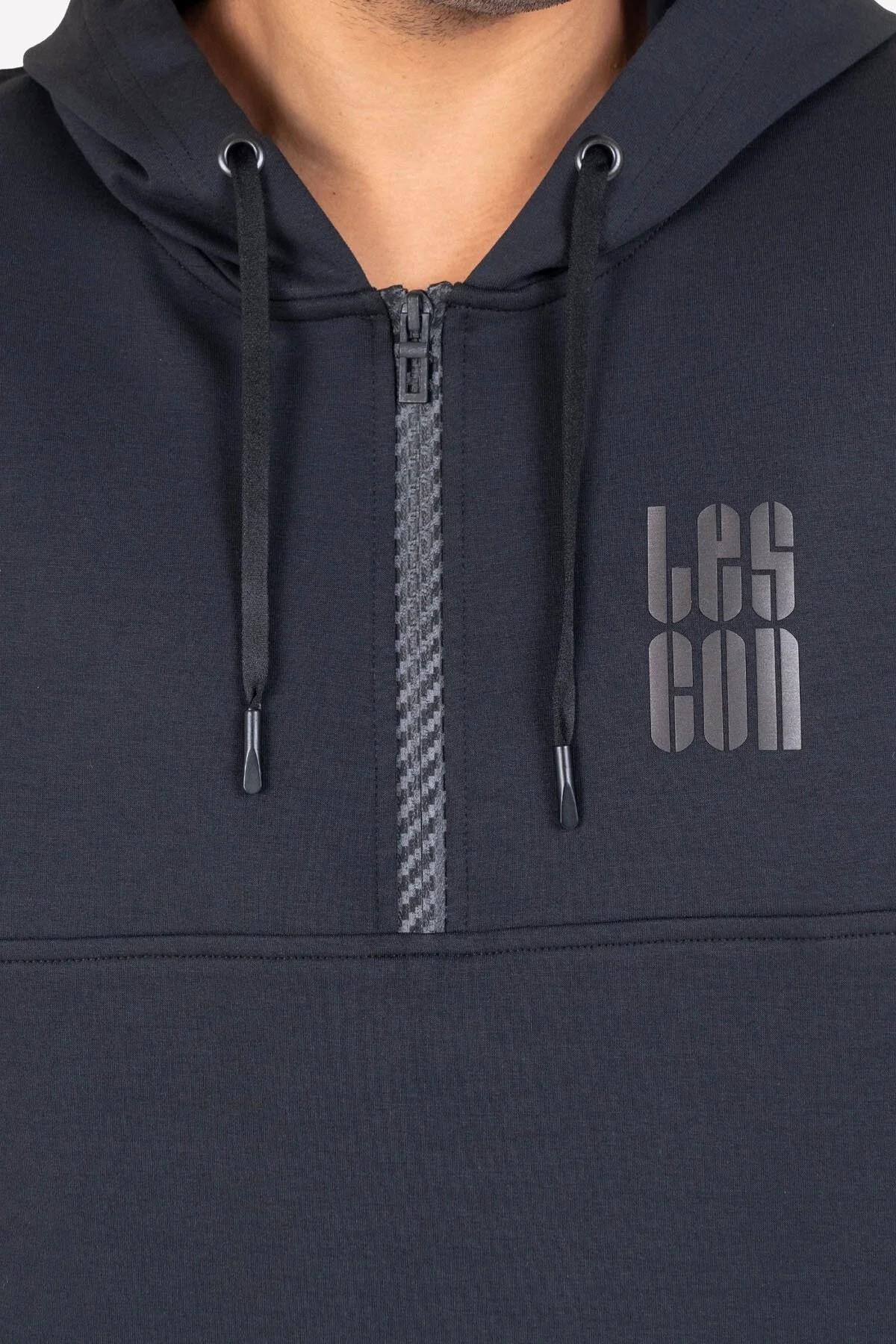 LESCON 23NTES001143  23N-1143 YARIM FERMUARLI KAPŞONLU ÜST