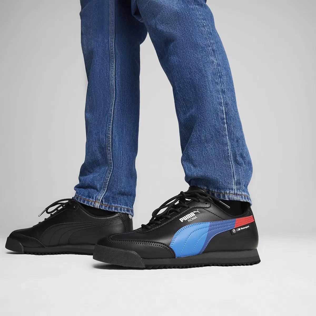 PUMA 30835301 BMW MMS Roma Via-PUMA Black-Shadow Gray