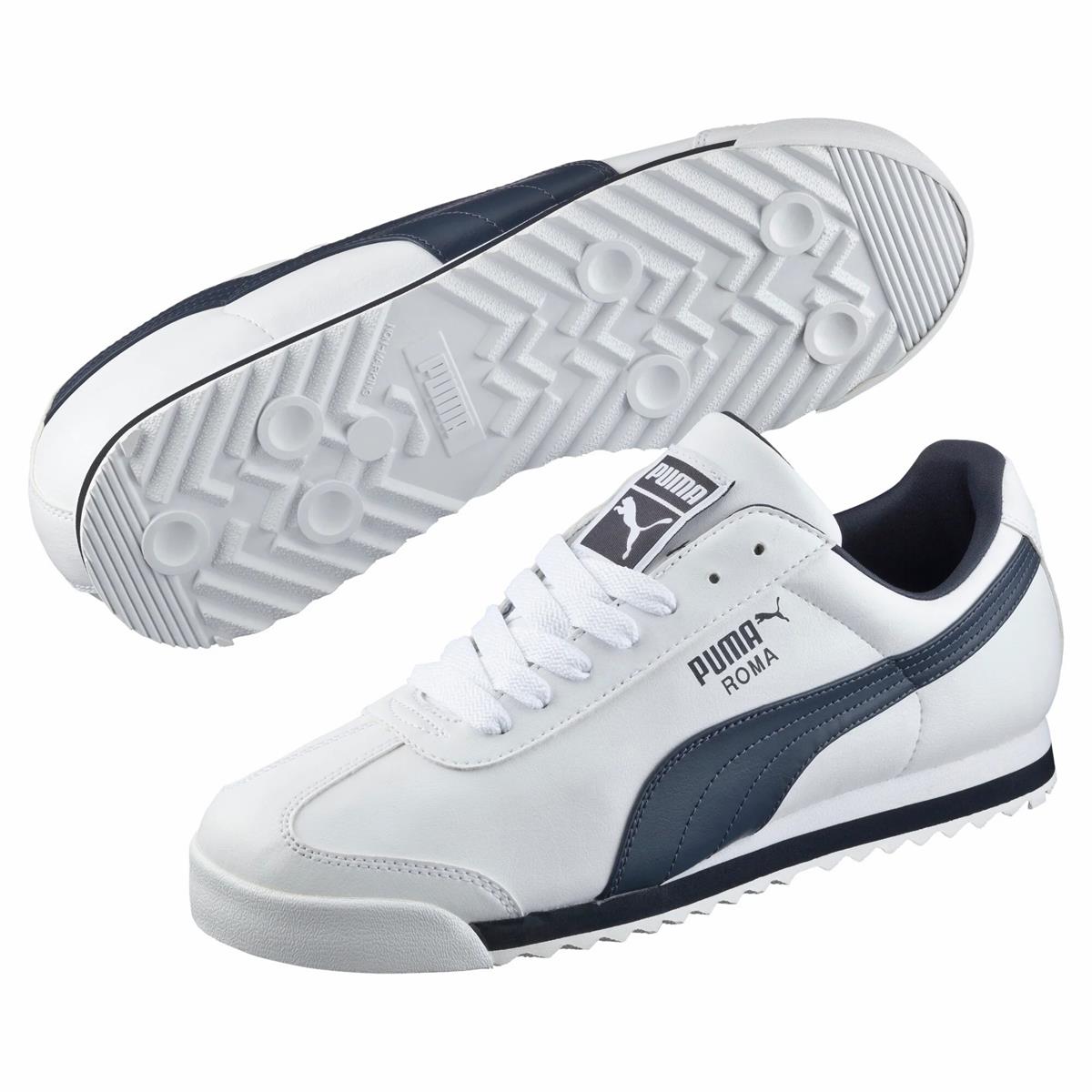 PUMA 35357212 Roma Basic white-new navy