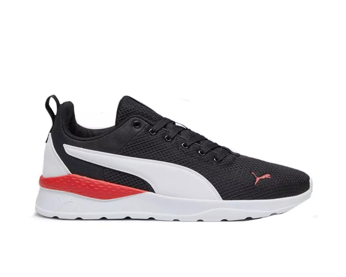 PUMA 37112850 Anzarun Lite  Black- White-For All Time Red