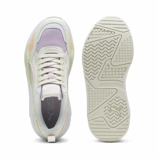 PUMA 37310887 X-Ray 2 Square-Gray-Grape- White-Peach Fizz