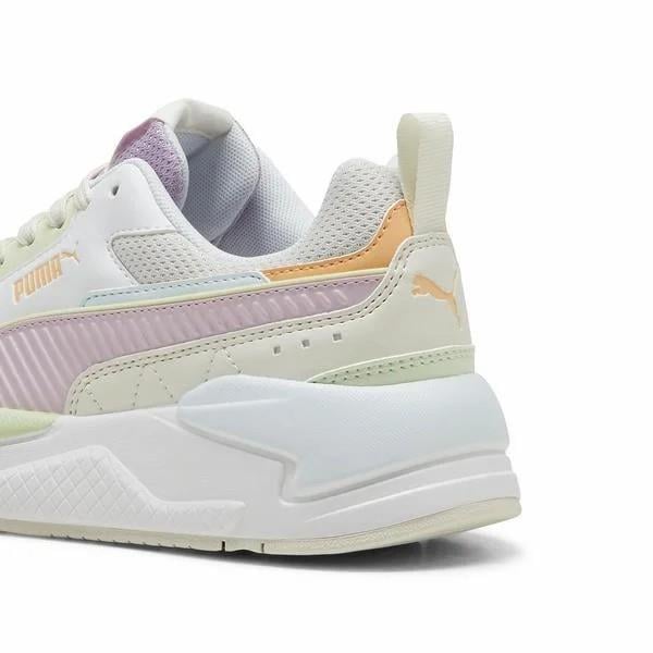 PUMA 37310887 X-Ray 2 Square-Gray-Grape- White-Peach Fizz
