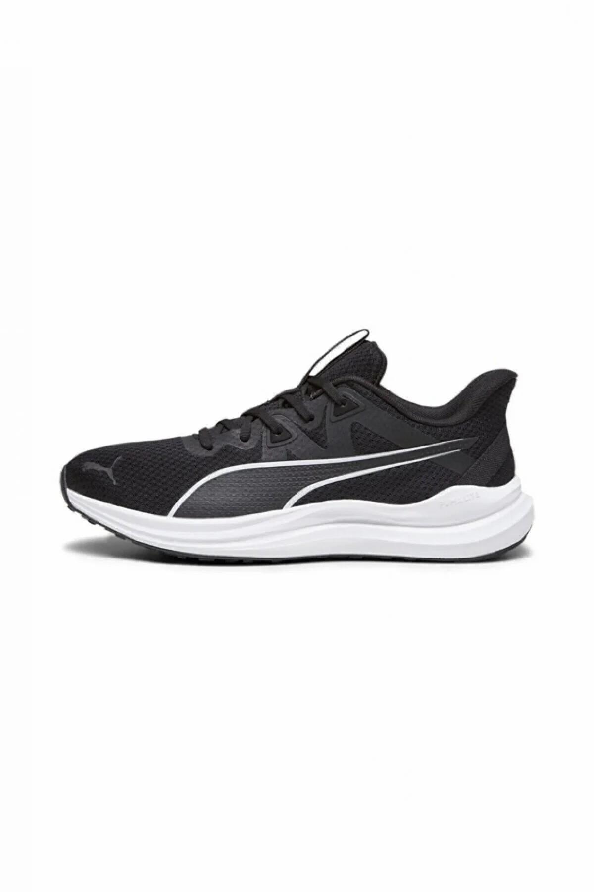 PUMA 37876801 Reflect Lite  Black- Black- White