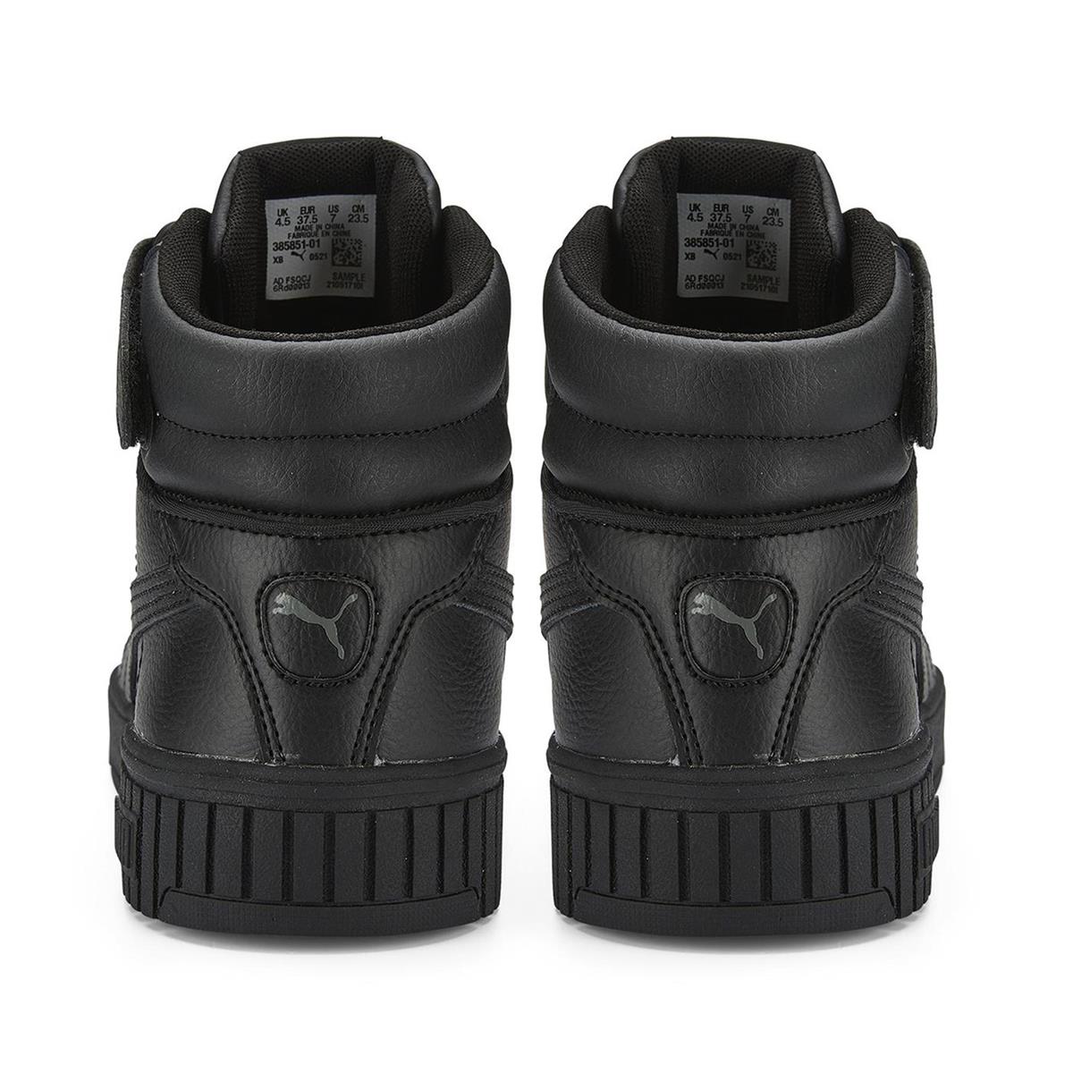 PUMA 38585101 Carina 2.0 Mid  Black- Black-Dark Shadow