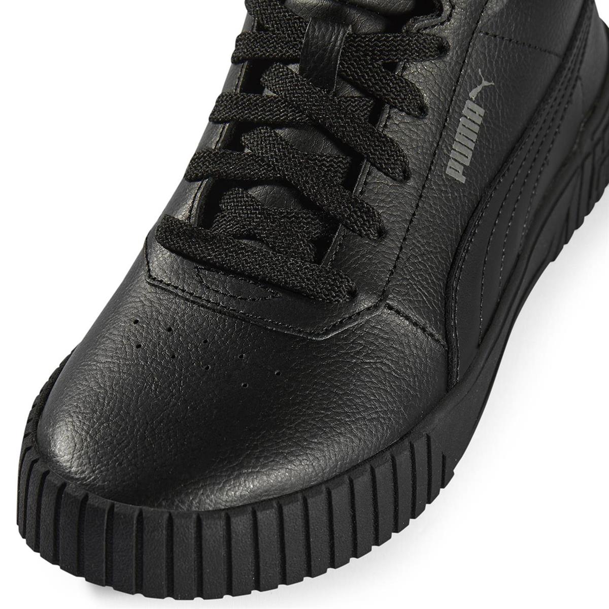 PUMA 38585101 Carina 2.0 Mid  Black- Black-Dark Shadow