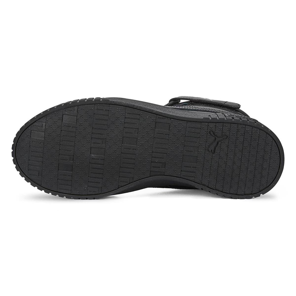 PUMA 38585101 Carina 2.0 Mid  Black- Black-Dark Shadow