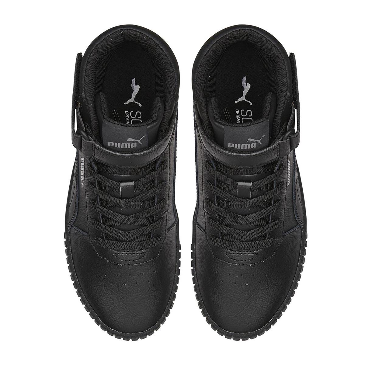 PUMA 38585101 Carina 2.0 Mid  Black- Black-Dark Shadow