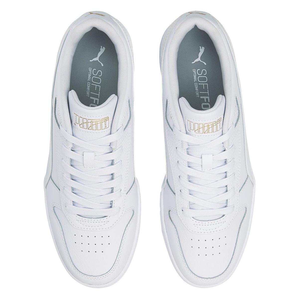 PUMA 38637302 RBD Game Low  White- White-Team Gold