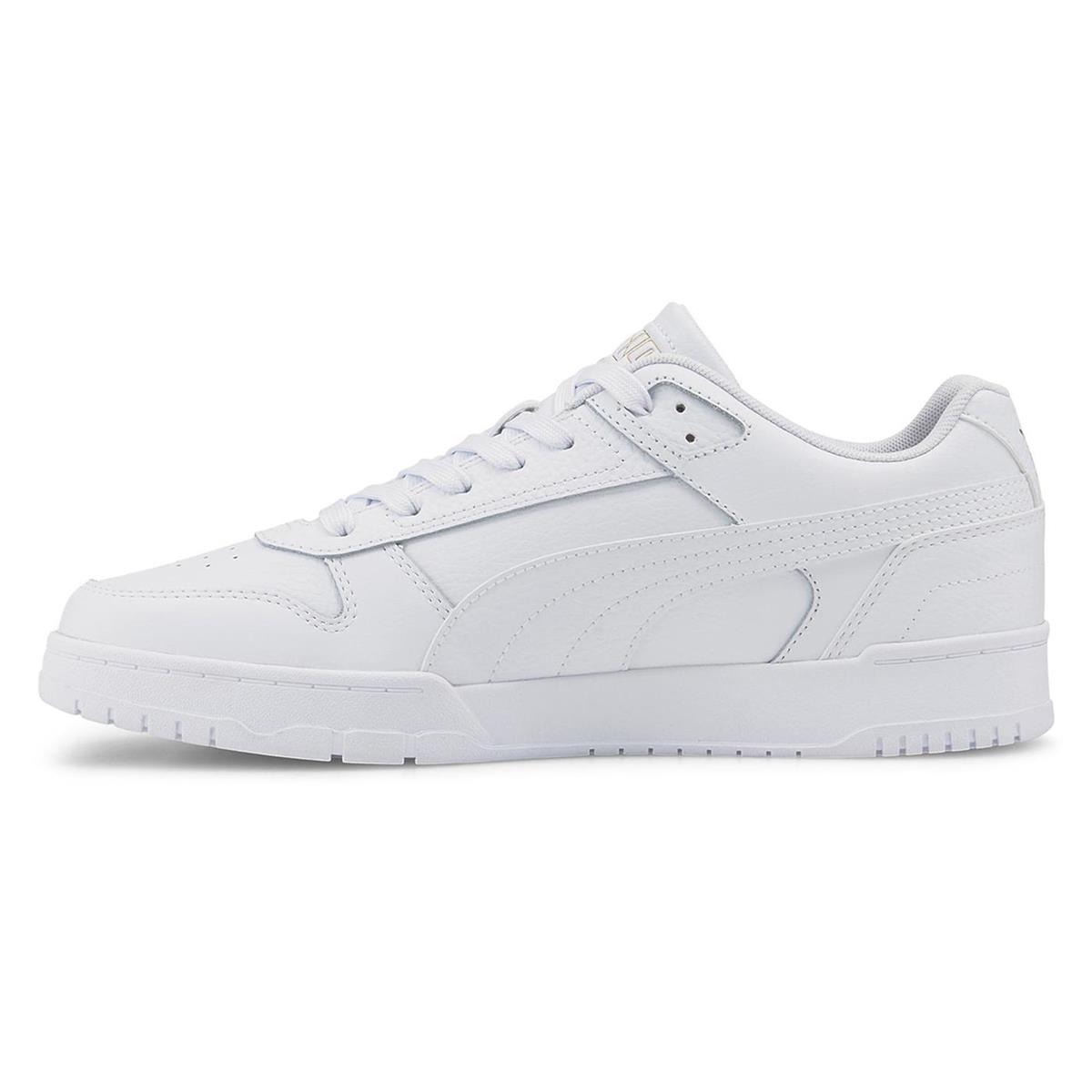 PUMA 38637302 RBD Game Low  White- White-Team Gold