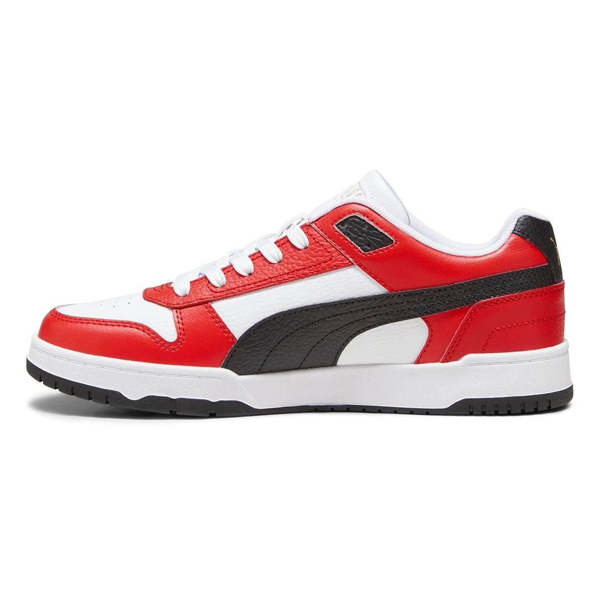 PUMA 38637320 RBD Game Low  White- Black-For All Time Red- Gold