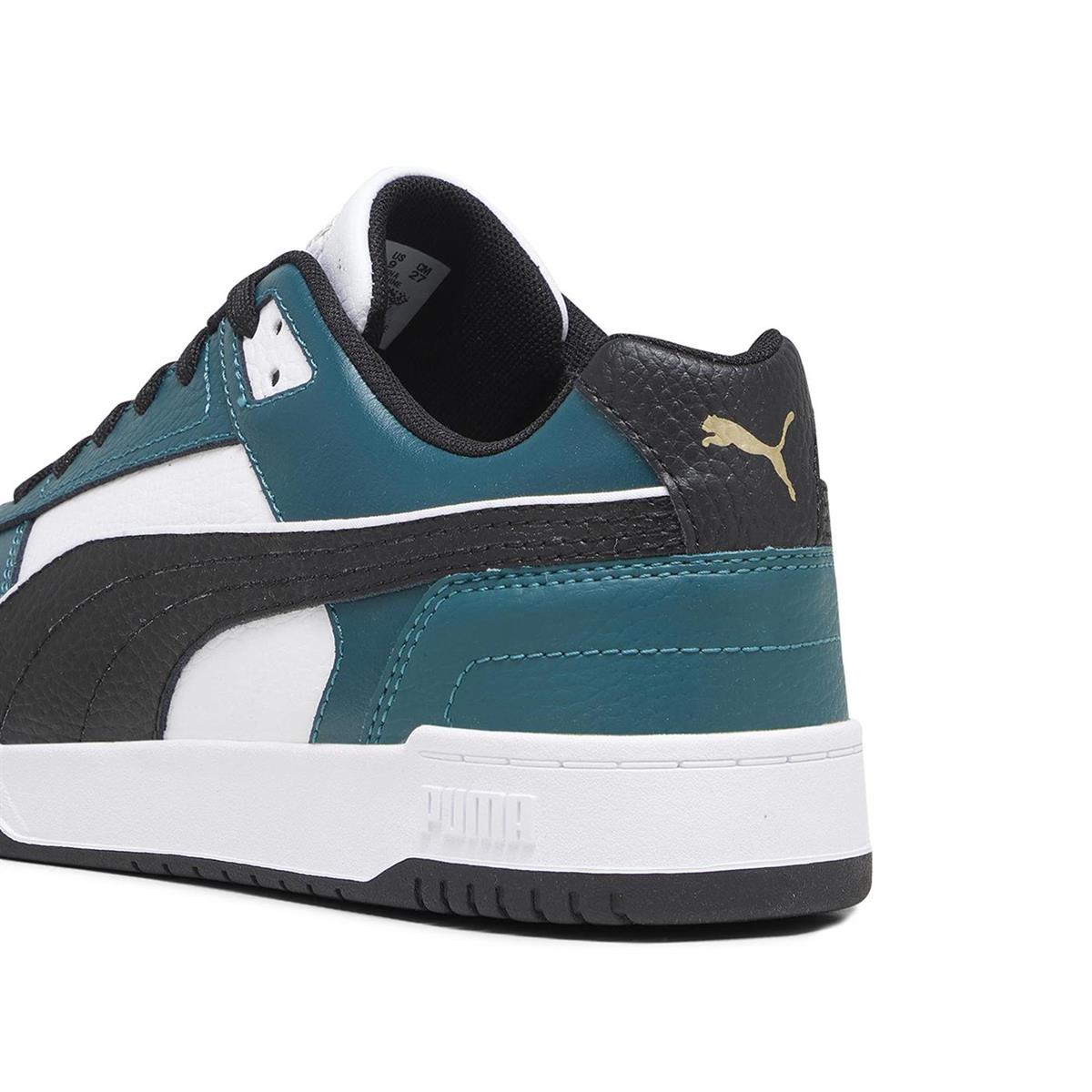 PUMA 38637321 RBD Game Low  White- Black-Malachite- Gold