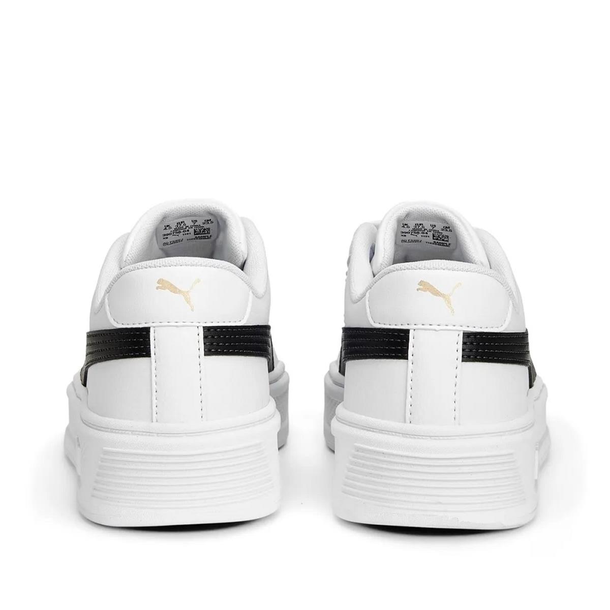 Puma 39075804 Smash Platform v3  White- Black-