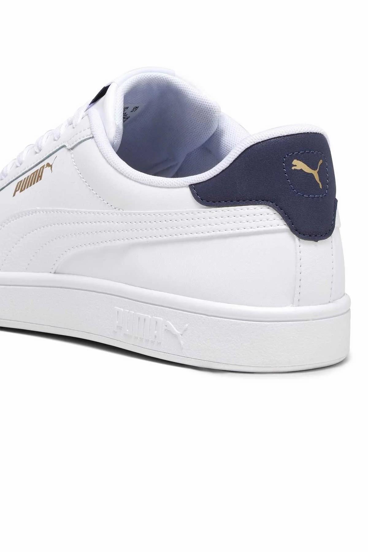 PUMA 39098713 Puma Smash 3.0 L-PUMA White-PUMA Navy-Gold