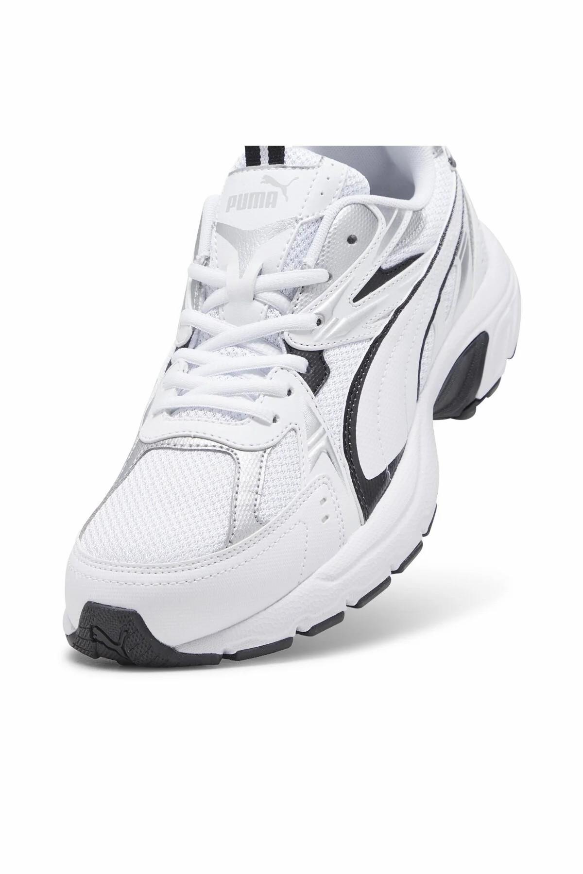 PUMA 39232201 Milenio Tech-PUMA White-PUMA Black-Silver