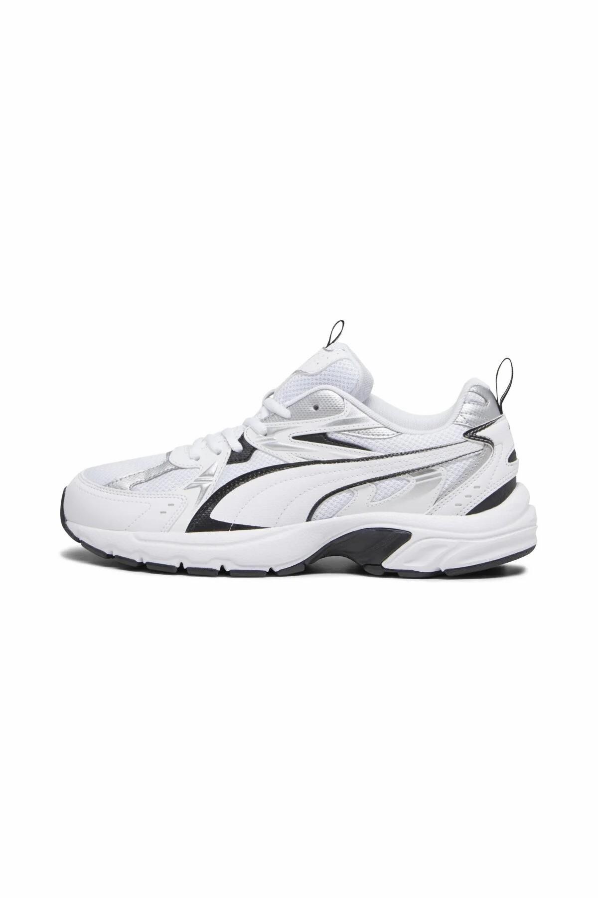 PUMA 39232201 Milenio Tech-PUMA White-PUMA Black-Silver