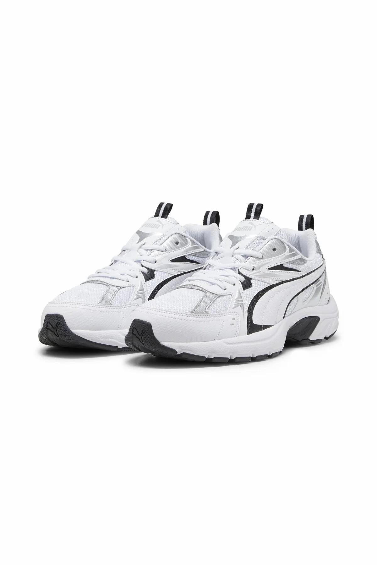 PUMA 39232201 Milenio Tech-PUMA White-PUMA Black-Silver